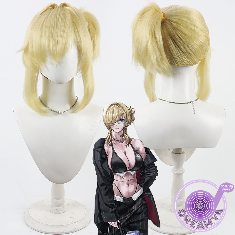 Grave Cosplay Wig Nikke Goddes - Anime Cosplay Wig Heat Resistant recension och pris