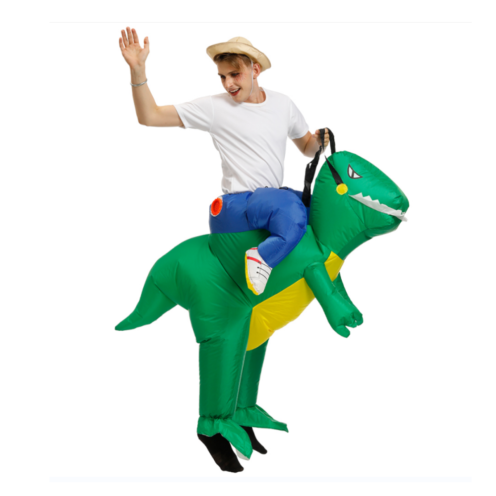 Ride On Dinosaur Inflatable Co - Inflatable Dinosaur Costume Adult recension och pris
