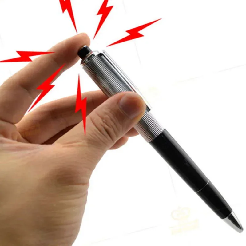 1L-1pcs Creative Electric Shoc - Shock Pen Prank Toy recension och pris