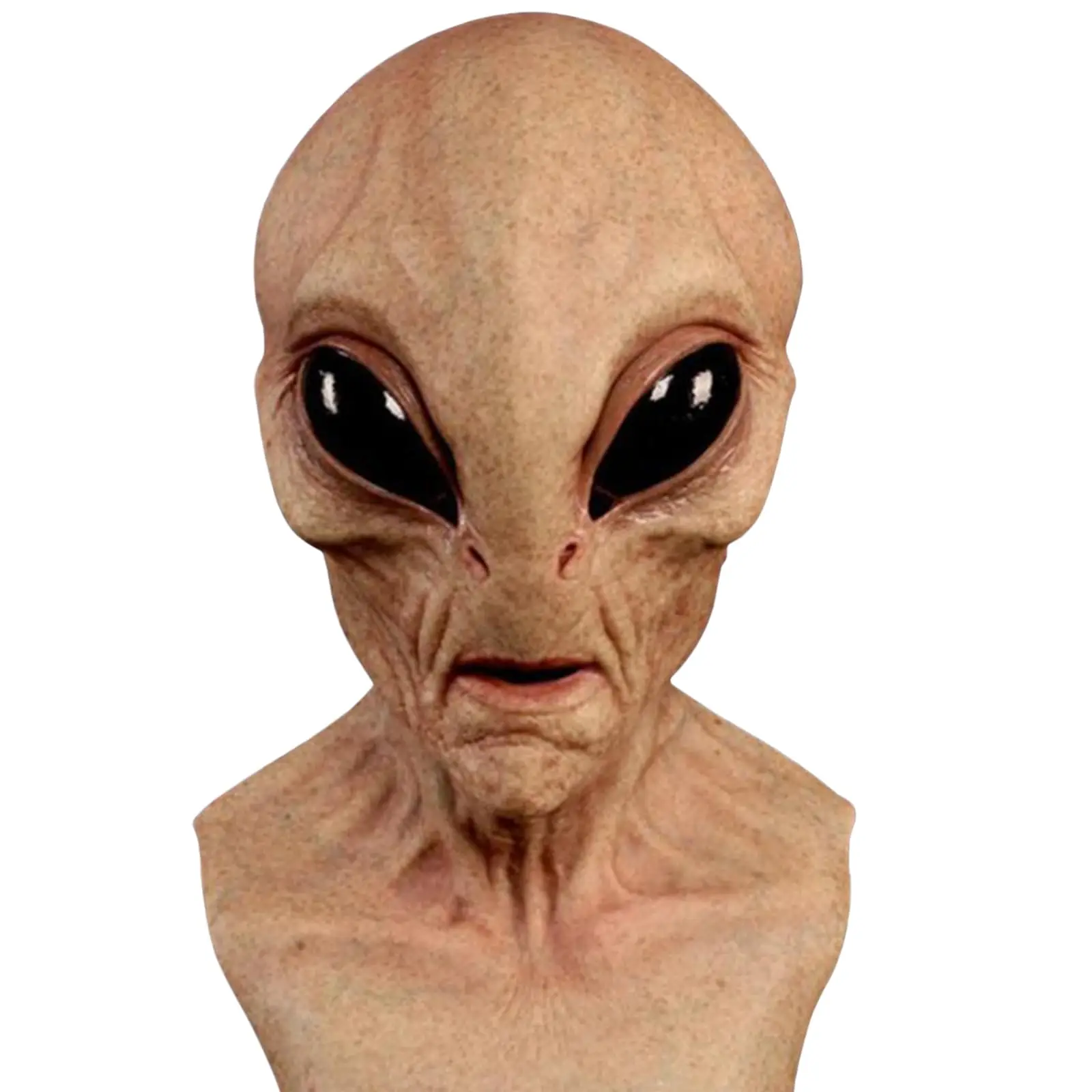 Halloween Alien Mask Realistic - Latex Alien Mask Realistic recension och pris