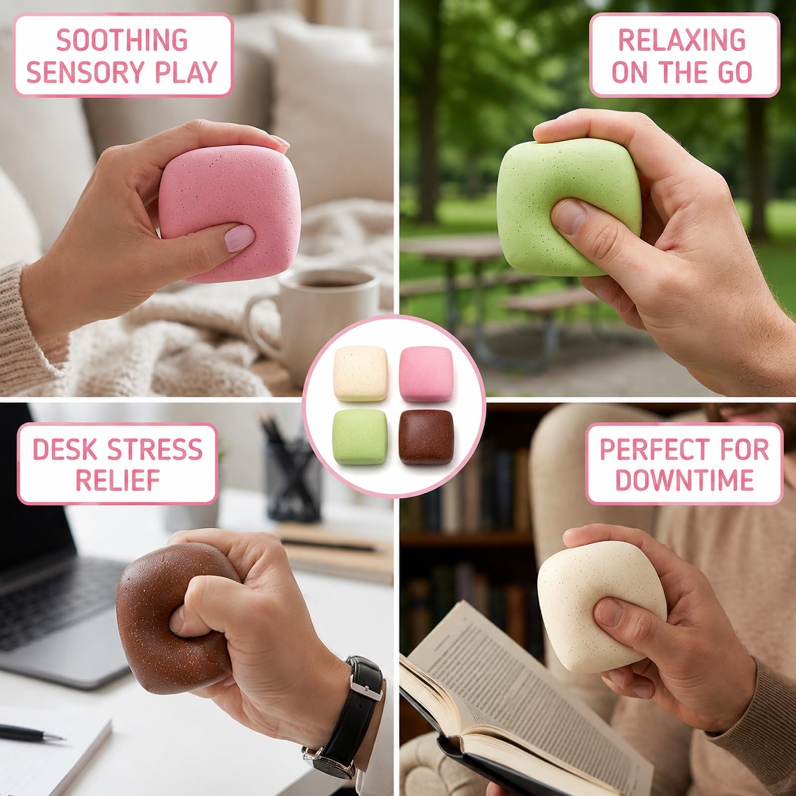 1PC Mini Toast Slow Rising Squ - Novelty Gifts recension och pris