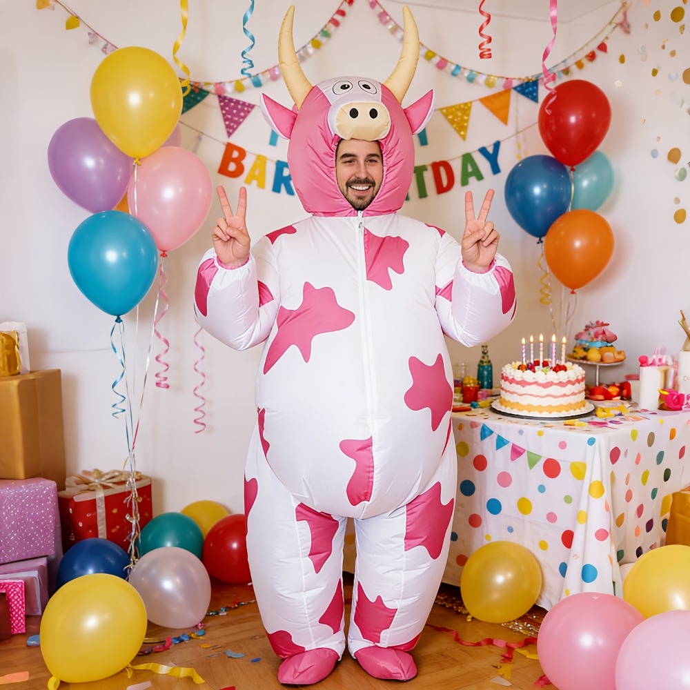 Funny Inflatable Pink Cow Cost - Costumes recension och pris