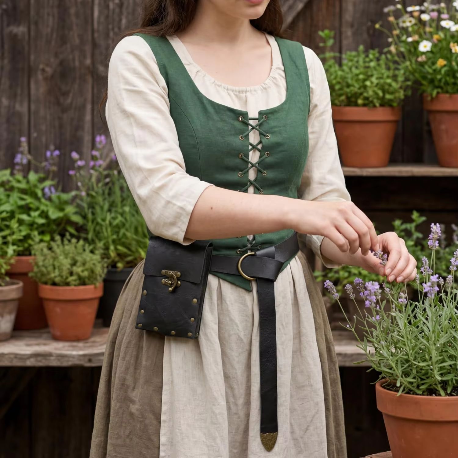 PU Leather Medieval Waist Belt - Costumes recension och pris
