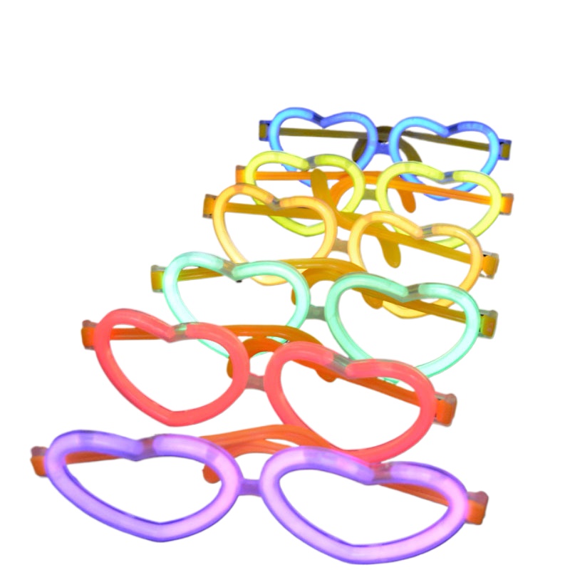20 Sets Festive DIY Luminous H - Glow In The Dark Party Glasses recension och pris