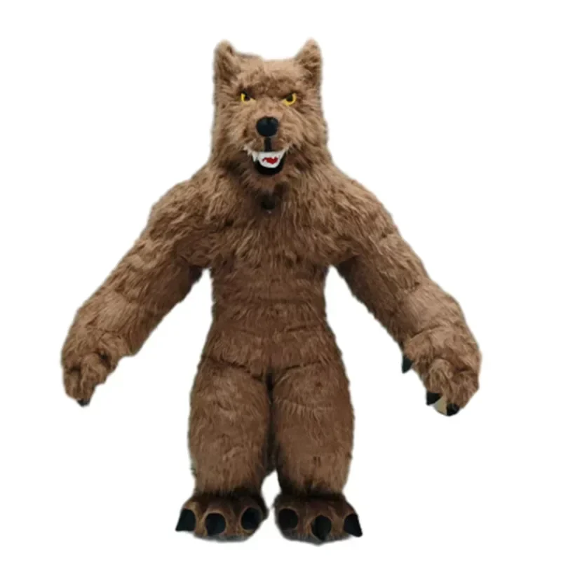 Giant Inflatable Grey Wolf Mas - Costumes recension och pris