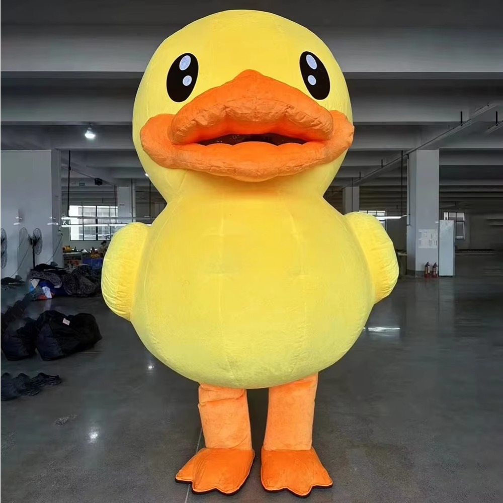 Inflatable Duck Mascot Costume - Costumes recension och pris