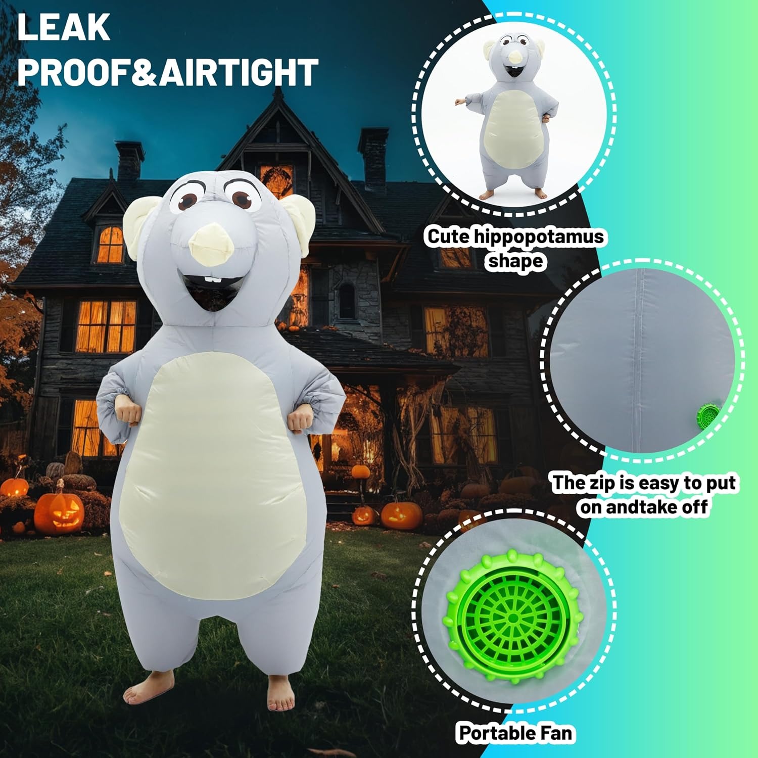 Inflatable Mouse Costume for A - Costumes recension och pris