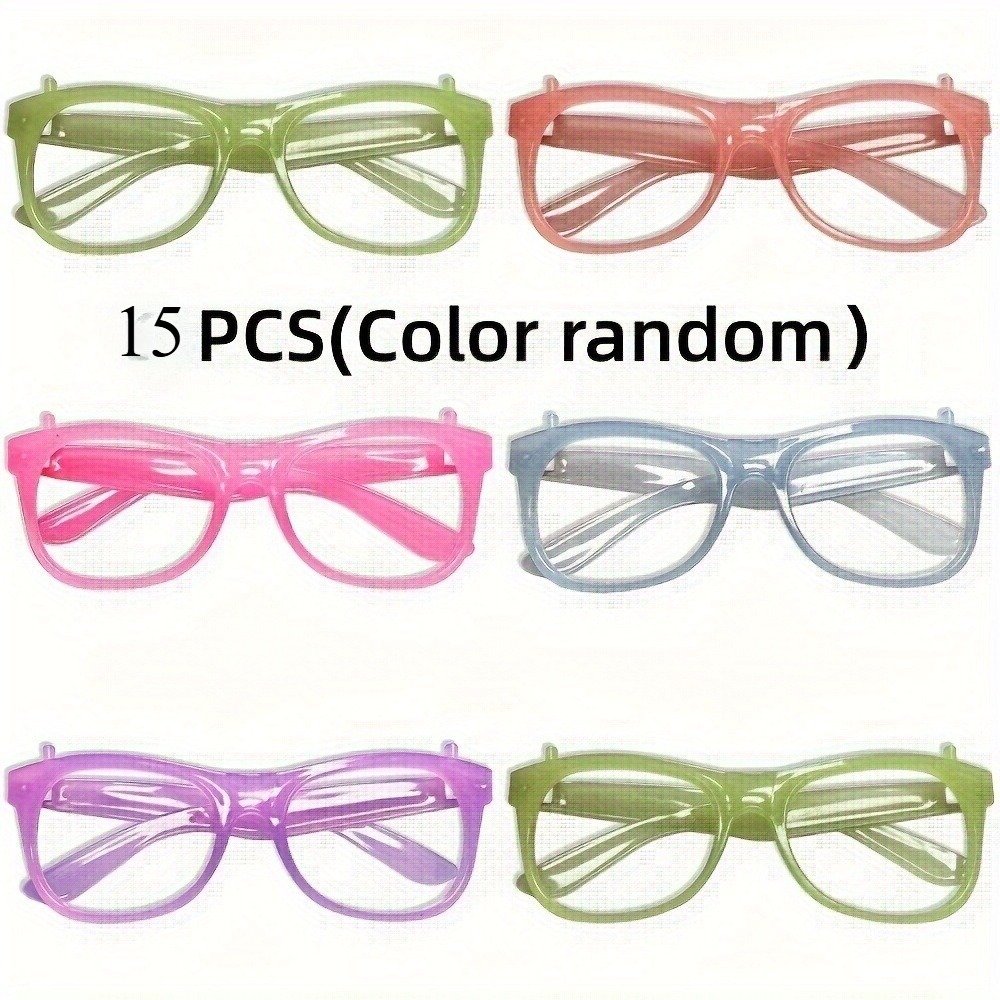 5/12pcs UV Glow in The Dark Gl - Glow In The Dark Party Glasses recension och pris