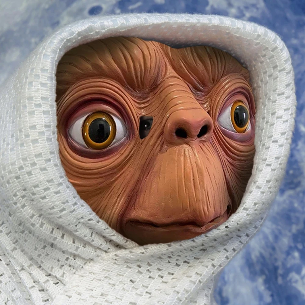 The Extra-Terrestrial Cosplay  - Latex Alien Mask Realistic recension och pris