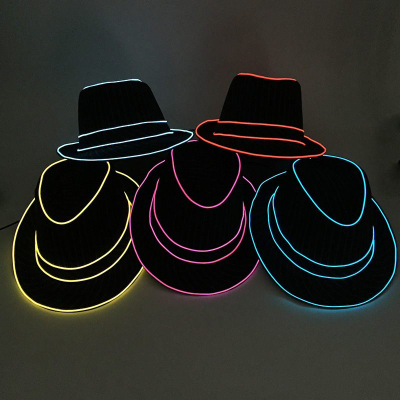 Men Gift Neon EL Wire Glowing  - Glow In The Dark Party Glasses recension och pris