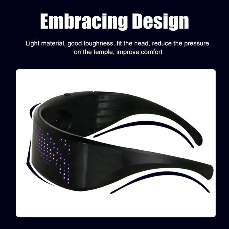 DIY Shining Electronic Futuris - Glow In The Dark Party Glasses recension och pris