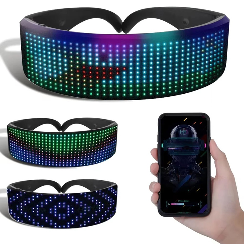 DIY Shining Electronic Futuris - Glow In The Dark Party Glasses recension och pris